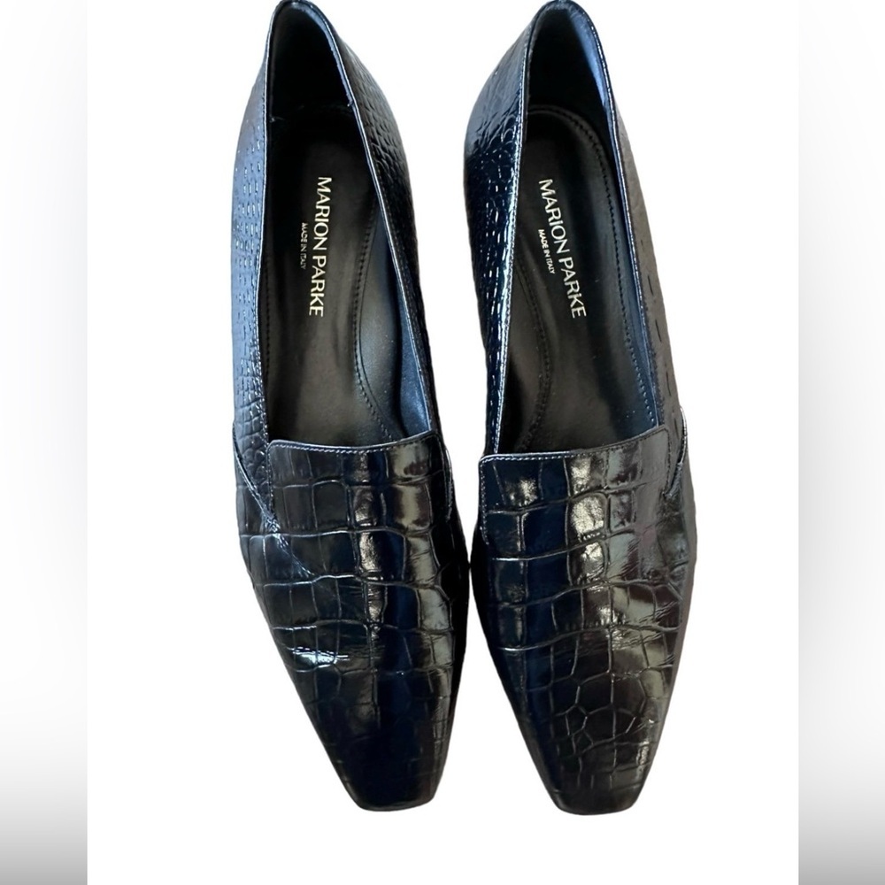 NWB Women’s Gigi Slides leather Loafers by Marion Parke Size 38 - 7​ - Picture 2 of 8